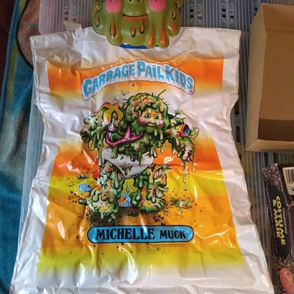 ULTRA RARE Garbage Pail Kids 1985 Michelle Muck Vintage Halloween Costume In Box - Picture 9 of 9